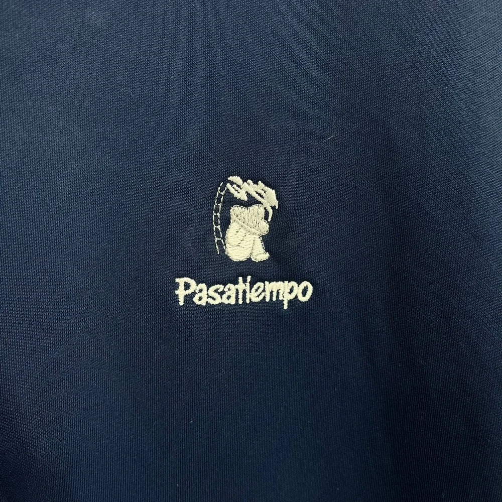 Adidas Golf Mens XL Navy Blue Pasatiempo Polo Shirt Short Sleeve Sport